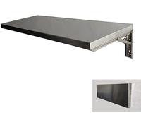 HGJHJJHK Table à Feuilles de Goutte à Feuilles murales en Acier Inoxydable, Poste de Travail de Bureau d'ordinateur Portable à épargne-Espace, Table Pliante pour l'étude, la Chambre, la Salle de Bain