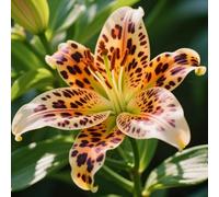 (HGJKYTFCDG) - Lys/lilium résistant à l'hiver - Acheter des lys - Variétés résistantes au gel pour jardin et balcon - 6 pièces - E