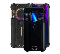 HGJTF Coque pour AGM H5 Pro (6.52"), Noir Etui Housse Souple Silicone Ultra Mince TPU Bumper Anti-Rayures Antichoc Cover Case pour AGM H5 Pro - Black