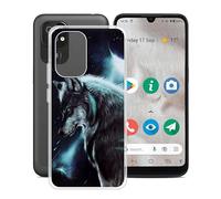HGJTF Coque pour Doro 8100 (6.1"), Coque en Souple Silicone Antichoc Mince, Housse Etui de Anti-Rayures TPU Bumper Transparente Cover pour Doro 8100 - WMA16