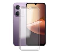 HGJTFANY Anti-rayures Verre trempé pour Redmi 17C 5G - 3 Pack | Dureté 9H, Anti-traces de doigts, Sans bulles, Haute définition, Protection écran pour Redmi 17C 5G (6.9")