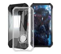HGJTFANY Coque pour 8849 Tank 4 Pro (6.73"), avec Rotation 360 Degrés Anneau Support, Ultra-Mince Transparent Silicone Antichoc Case Souple TPU Bumper Housse Etui pour 8849 Tank 4 Pro