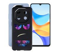 HGJTFANY Coque pour Blackview Shark 6 (6.88"), Noir Souple Silicone Ultra Mince Case, Antichoc Anti-Rayures TPU Bumper Housse Etui pour Blackview Shark 6 - DUO4