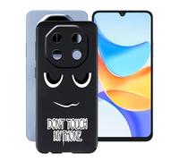 HGJTFANY Coque pour Blackview Shark 6 (6.88"), Noir Souple Silicone Ultra Mince Case, Antichoc Anti-Rayures TPU Bumper Housse Etui pour Blackview Shark 6 - DUO6