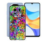 HGJTFANY Coque pour Blackview Shark 6 (6.88"), Noir Souple Silicone Ultra Mince Case, Antichoc Anti-Rayures TPU Bumper Housse Etui pour Blackview Shark 6 - Coloré