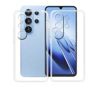 HGJTFANY Coque pour Blackview Wave 10 (6.88"), 2 Pack Souple Silicone Antichoc Case, Ultra-Mince Anti-Chute TPU Housse Etui pour Blackview Wave 10 - Clear