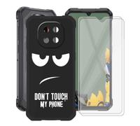HGJTFANY Coque pour Cubot Kingkong ES5 + 2 x Verre Trempé - DUO5