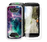 HGJTFANY Coque pour Doogee S41T (5.45") + [2 X Verre Trempé Protection écran] Ultra Fin Souple TPU Bumper Case Silicone Antichoc Housse Etui pour Doogee S41T - Ciel étoilé