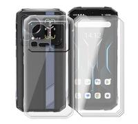 HGJTFANY Coque pour Hotwav Cyber 16 Pro (6.60") + 4 Pack Verre Trempé, Housse Transparente en Silicone Souple avec Protection écran,[Ultra-Mince] [Antichoc] Etui pour Hotwav Cyber 16 Pro