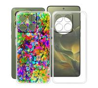 HGJTFANY Coque pour Motorola Edge 70 (6.70"), 2 Pack Souple Silicone Antichoc Case, Ultra-Mince Anti-Chute TPU Housse Etui pour Motorola Edge 70 - Clear + XT117