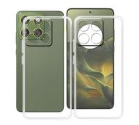 HGJTFANY Coque pour Motorola Edge 70 (6.70"), 2 Pack Souple Silicone Antichoc Case, Ultra-Mince Anti-Chute TPU Housse Etui pour Motorola Edge 70 - Clear