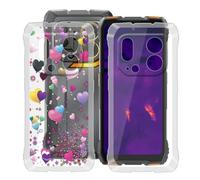 HGJTFANY Coque pour Oscal Pilot 6 (6.78"), 2 Pack Souple Silicone Antichoc Case, Ultra-Mince Anti-Chute TPU Housse Etui pour Oscal Pilot 6 - Clear + YQ29