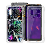 HGJTFANY Coque pour Oscal Pilot 6 (6.78"), 2 Pack Souple Silicone Antichoc Case, Ultra-Mince Anti-Chute TPU Housse Etui pour Oscal Pilot 6 - Clear + XT113