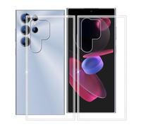 HGJTFANY Coque pour Oukitel C61 Pro (6.80"), 2 Pack Souple Silicone Antichoc Case, Ultra-Mince Anti-Chute TPU Housse Etui pour Oukitel C61 Pro - Clear