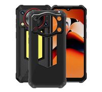 HGJTFANY Coque pour Oukitel WP53 S (6.52"), Noir Souple Silicone Ultra Mince Case, Antichoc Anti-Rayures TPU Bumper Housse Etui pour Oukitel WP53 S - Noir