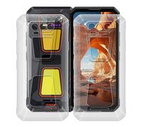 HGJTFANY Coque pour Oukitel WP58 Pro (6.67"), 2 Pack Souple Silicone Antichoc Case, Ultra-Mince Anti-Chute TPU Housse Etui pour Oukitel WP58 Pro - Clear