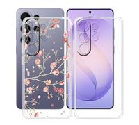 HGJTFANY Coque pour Samsung Galaxy S26 Ultra (6.90"), 2 Pack Souple Silicone Antichoc Case, Ultra-Mince Anti-Chute TPU Housse Etui pour Samsung Galaxy S26 Ultra - Clear + WM84
