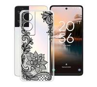 HGJTFANY Coque pour TCL 40 NxtPaper 4G (6.78"), Transparent Souple Silicone Case Cover, [Ultra-Mince] [Antichoc] TPU Bumper Housse Etui pour TCL 40 NxtPaper 4G - WM108