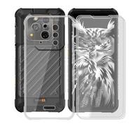 HGJTFANY Coque pour Ulefone RugOne Xever 7 Pro (6.67") + 3 Pack Verre Trempé, Housse Transparente en Silicone Souple avec Protection écran, Ultra-Mince Antichoc Etui pour Ulefone RugOne Xever 7 Pro