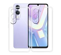 HGJTFANY Coque pour Vivo Y19s 5G (6.74"), 2 Pack Souple Silicone Antichoc Case, Ultra-Mince Anti-Chute TPU Housse Etui pour Vivo Y19s 5G - Clear