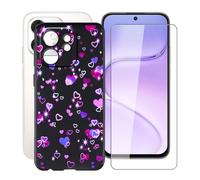 HGJTFANY HD Verre Trempé pour Honor 600 Smart avec Coque - XT123