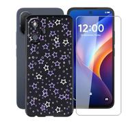 HGJTFANY HD Verre Trempé pour TCL K70 5G avec Coque - XT35