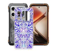 HGJTFANY pour Blackview Xplore 1 Coque (6.78"), Coque Silicone Souple Transparente Ultra-Mince [Antichoc] TPU Bumper Housse Etui pour Blackview Xplore 1 - Image Miroir