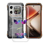 HGJTFANY pour Blackview Xplore 1 Coque (6.78"), Coque Silicone Souple Transparente Ultra-Mince [Antichoc] TPU Bumper Housse Etui pour Blackview Xplore 1 - DUO4