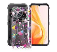 HGJTFANY pour Cubot Kingkong 11 Coque (6.72"), Coque Silicone Souple Transparente Ultra-Mince [Antichoc] TPU Bumper Housse Etui pour Cubot Kingkong 11 - Ballon Rose