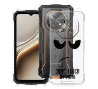 HGJTFANY pour Doogee Fire 5 Pro Coque (6.60"), Coque Silicone Souple Transparente Ultra-Mince [Antichoc] TPU Bumper Housse Etui pour Doogee Fire 5 Pro - DUO5