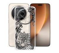 HGJTFANY pour Honor Magic 8 Pro Coque (6.71"), Coque Silicone Souple Transparente Ultra-Mince [Antichoc] TPU Bumper Housse Etui pour Honor Magic 8 Pro - WM108