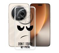 HGJTFANY pour Honor Magic 8 Pro Coque (6.71"), Coque Silicone Souple Transparente Ultra-Mince [Antichoc] TPU Bumper Housse Etui pour Honor Magic 8 Pro - DUO5