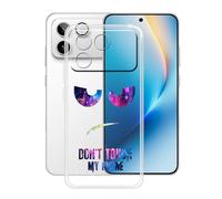 HGJTFANY pour Honor Win RT Coque (6.83"), Coque Silicone Souple Transparente Ultra-Mince [Antichoc] TPU Bumper Housse Etui pour Honor Win RT - DUO4