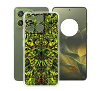 HGJTFANY pour Motorola Edge 70 Coque (6.70"), Coque Silicone Souple Transparente Ultra-Mince [Antichoc] TPU Bumper Housse Etui pour Motorola Edge 70 - Goblin Vert