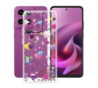 HGJTFANY pour Motorola Moto G 2026 Coque (6.7"), Coque Silicone Souple Transparente Ultra-Mince [Antichoc] TPU Bumper Housse Etui pour Motorola Moto G 2026 - Ballon Rose