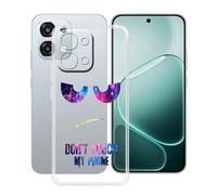 HGJTFANY pour Oppo A6 Pro 5G CPH2781 Coque (6.57"), Coque Silicone Souple Transparente Ultra-Mince [Antichoc] TPU Bumper Housse Etui pour Oppo A6 Pro 5G CPH2781 - DUO4