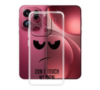 HGJTFANY pour Oppo Find X9 Pro Coque (6.78"), Coque Silicone Souple Transparente Ultra-Mince [Antichoc] TPU Bumper Housse Etui pour Oppo Find X9 Pro - DUO5