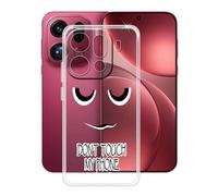 HGJTFANY pour Oppo Find X9 Pro Coque (6.78"), Coque Silicone Souple Transparente Ultra-Mince [Antichoc] TPU Bumper Housse Etui pour Oppo Find X9 Pro - DUO6