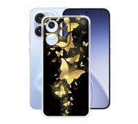 HGJTFANY pour Oppo Reno15 Pro Mini Coque (6.32"), Coque Silicone Souple Transparente Ultra-Mince [Antichoc] TPU Bumper Housse Etui pour Oppo Reno15 Pro Mini - WMA30