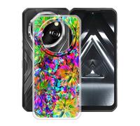 HGJTFANY pour Oukitel WP55 S Coque (6.60"), Coque Silicone Souple Transparente Ultra-Mince [Antichoc] TPU Bumper Housse Etui pour Oukitel WP55 S - Coloré