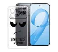 HGJTFANY pour Redmi K90 Pro Max Coque (6.90"), Coque Silicone Souple Transparente Ultra-Mince [Antichoc] TPU Bumper Housse Etui pour Redmi K90 Pro Max - DUO5