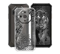 HGJTFANY pour Ulefone Armor X16 Coque (6.56"), Coque Silicone Souple Transparente Ultra-Mince [Antichoc] TPU Bumper Housse Etui pour Ulefone Armor X16 - WM108