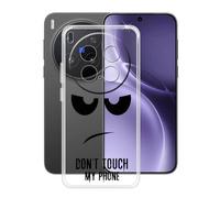 HGJTFANY pour Vivo X300 Pro Coque (6.78"), Coque Silicone Souple Transparente Ultra-Mince [Antichoc] TPU Bumper Housse Etui pour Vivo X300 Pro - DUO5