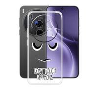 HGJTFANY pour Vivo X300 Pro Coque (6.78"), Coque Silicone Souple Transparente Ultra-Mince [Antichoc] TPU Bumper Housse Etui pour Vivo X300 Pro - DUO6