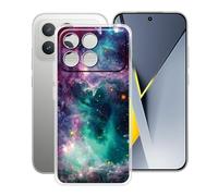 HGJTFANY pour Xiaomi Poco F8 Pro Coque (6.59"), Coque Silicone Souple Transparente Ultra-Mince [Antichoc] TPU Bumper Housse Etui pour Xiaomi Poco F8 Pro - WMA33