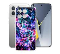 HGJTFANY pour Xiaomi Poco F8 Pro Coque (6.59"), Coque Silicone Souple Transparente Ultra-Mince [Antichoc] TPU Bumper Housse Etui pour Xiaomi Poco F8 Pro - Vif