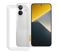 HGJTFANY pour Xiaomi Poco X8 5G Verre trempé Anti-rayures 3 Pcs | Dureté 9H, Anti-traces de doigts, Sans bulles, Haute définition, Protection écran pour Xiaomi Poco X8 5G (6.83")