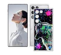 HGJTFANY pour ZTE Nubia RedMagic 11 Air Coque (6.85"), Coque Silicone Souple Transparente Ultra-Mince [Antichoc] TPU Bumper Housse Etui pour ZTE Nubia RedMagic 11 Air - Bête de Graffiti