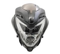 Hgkqbomb 1 Pièce Pour Phare Avant Moto Pulsar NS200 150 LED Accessoires Phare Carénage Noir Phare Moto