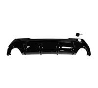 Hgkqbomb Car Rear Bumper Splitter Spoiler Lip Diffuser for BMW for 1 Series F40 118i 120i 120d 128ti for M135i Sport 2019 2020 2021 2022 Kit Diffuseur Inférieur Pare-Chocs Arrière(Single Side Single)
